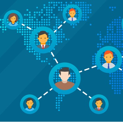 Stack of books illustration